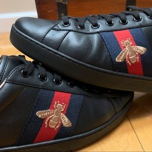 Gucci Men’s Ace embroidered sneaker